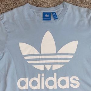 adidas shirt cropped :)) size small
